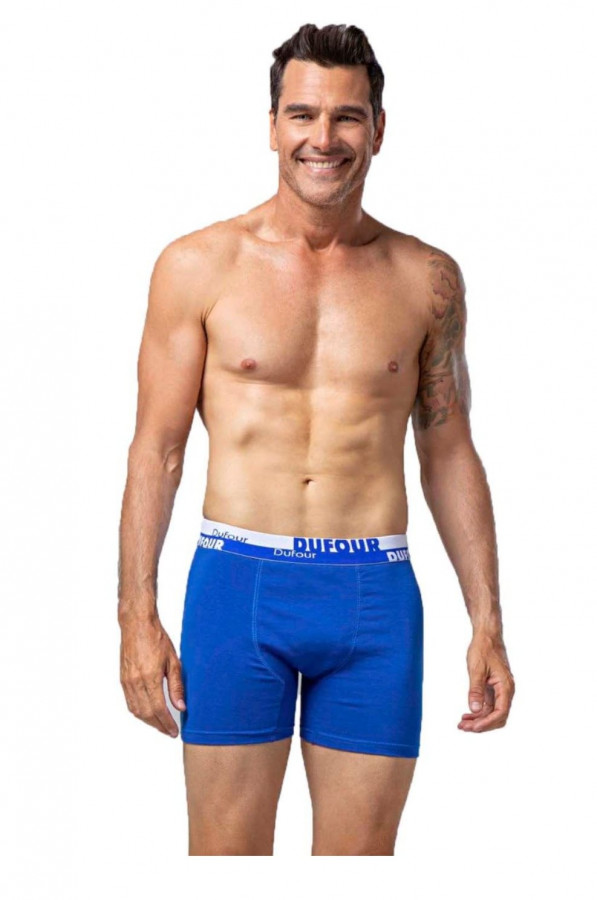 (Dufour) Boxer algodón Francia (12024) Hombres Curvas Lencería